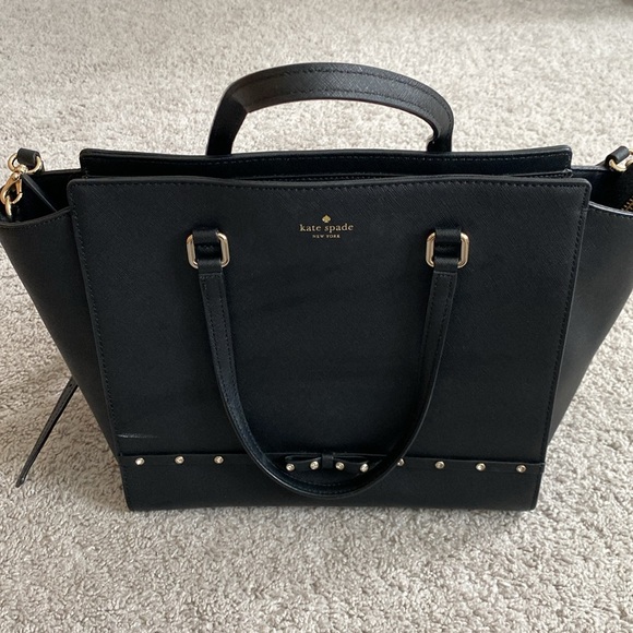 Kate Spade Large Black Satchel - Picture 2 of 10